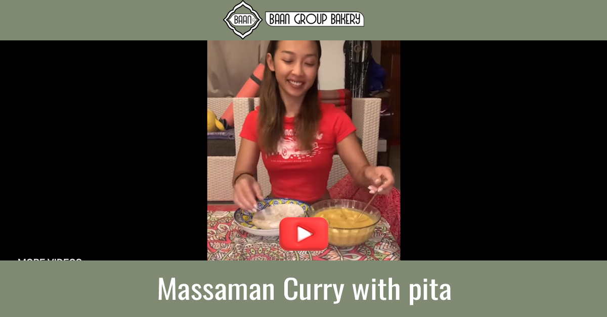 Massaman Curry with pita