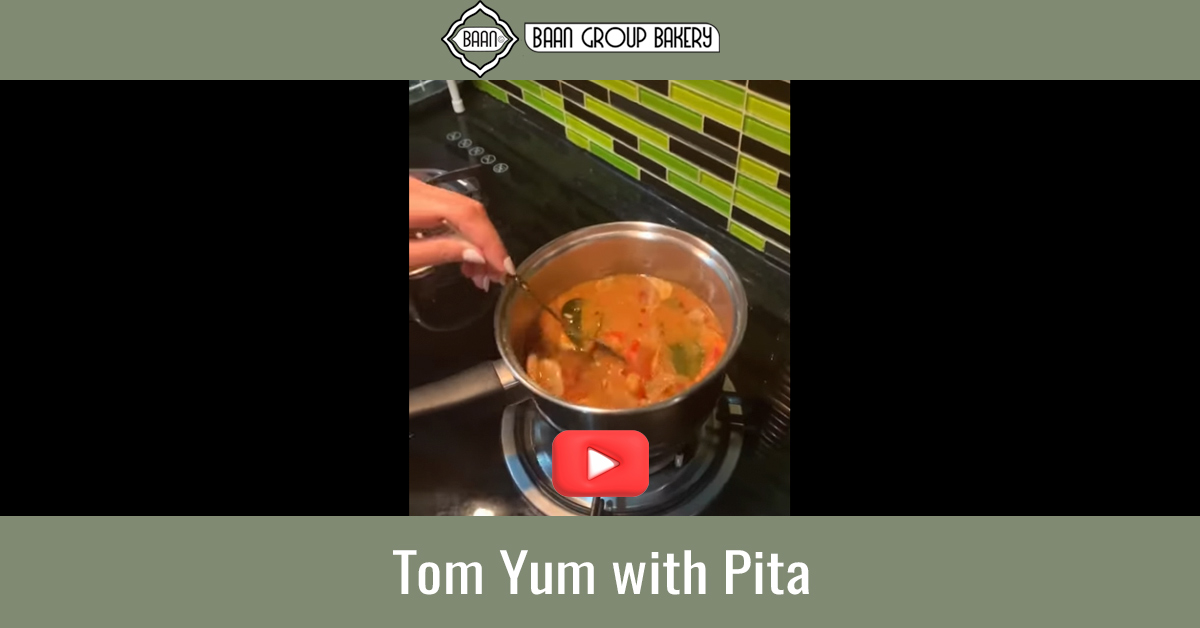 Tom Yum with pita